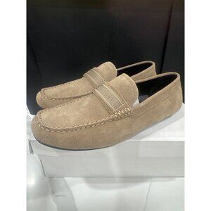 Calvin Klein Oliver Light Natural Suede Loafers Mens
